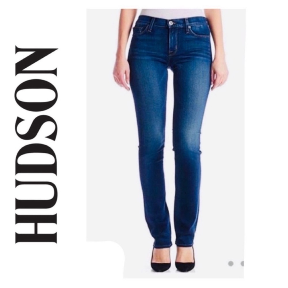 HUDSON Tilda Midrise Distressed Jeans Brio Size 26
